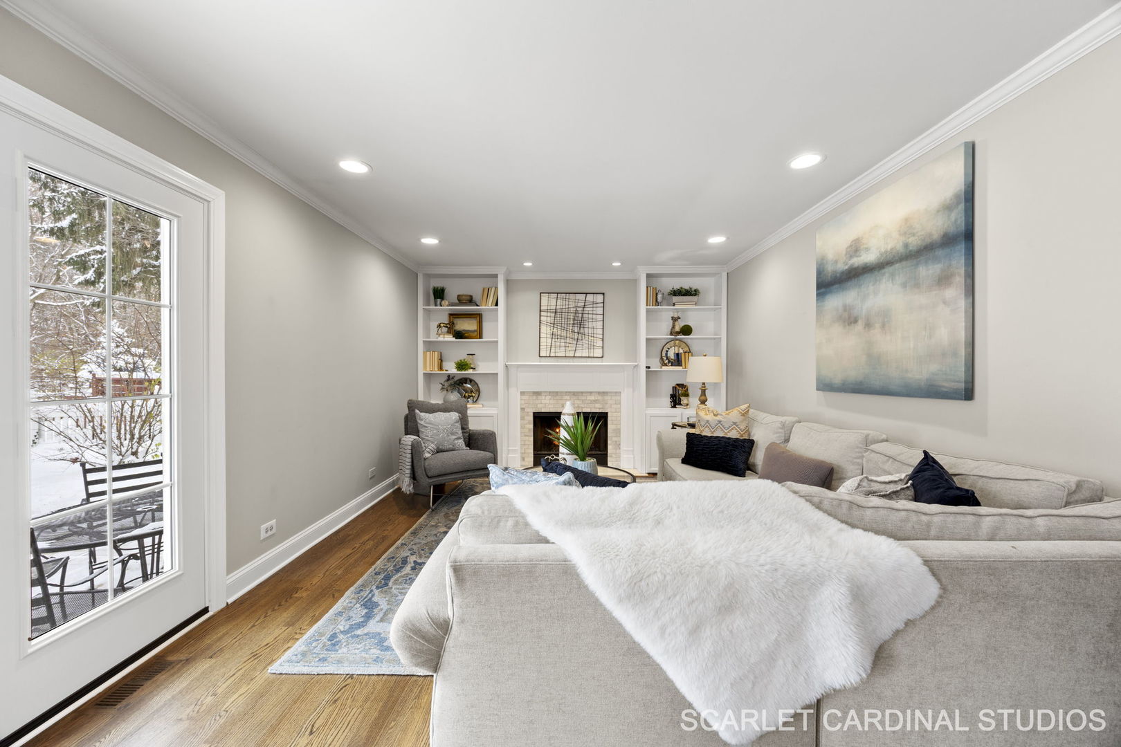 295 Meadowview Lane Aurora, IL 60502 - Photo 13 of 42 a bed room with a bed and a tv