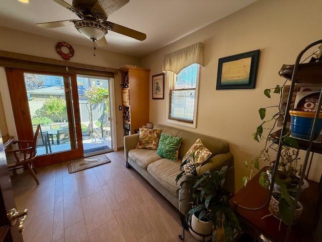 1817 Madison Place Brooklyn, NY 11229 - Photo 26 of 28 a living room with furniture gym equipment and a large window