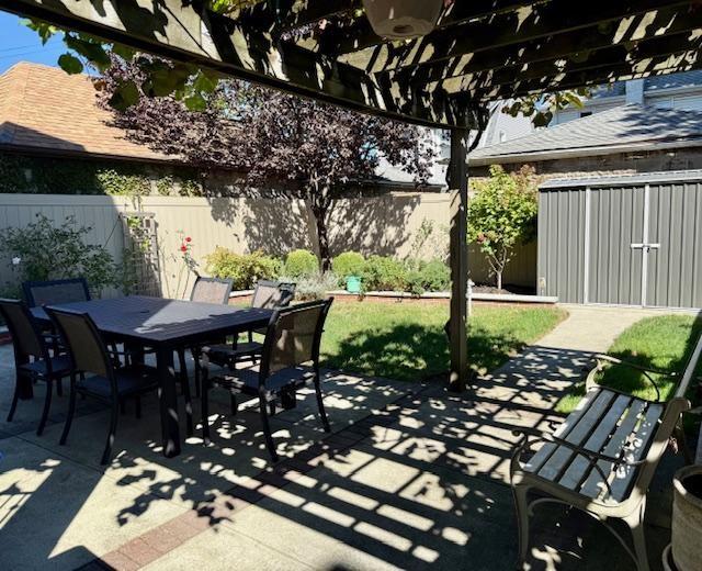 1817 Madison Place Brooklyn, NY 11229 - Photo 3 of 28 a view of a tables and chairs in a patio