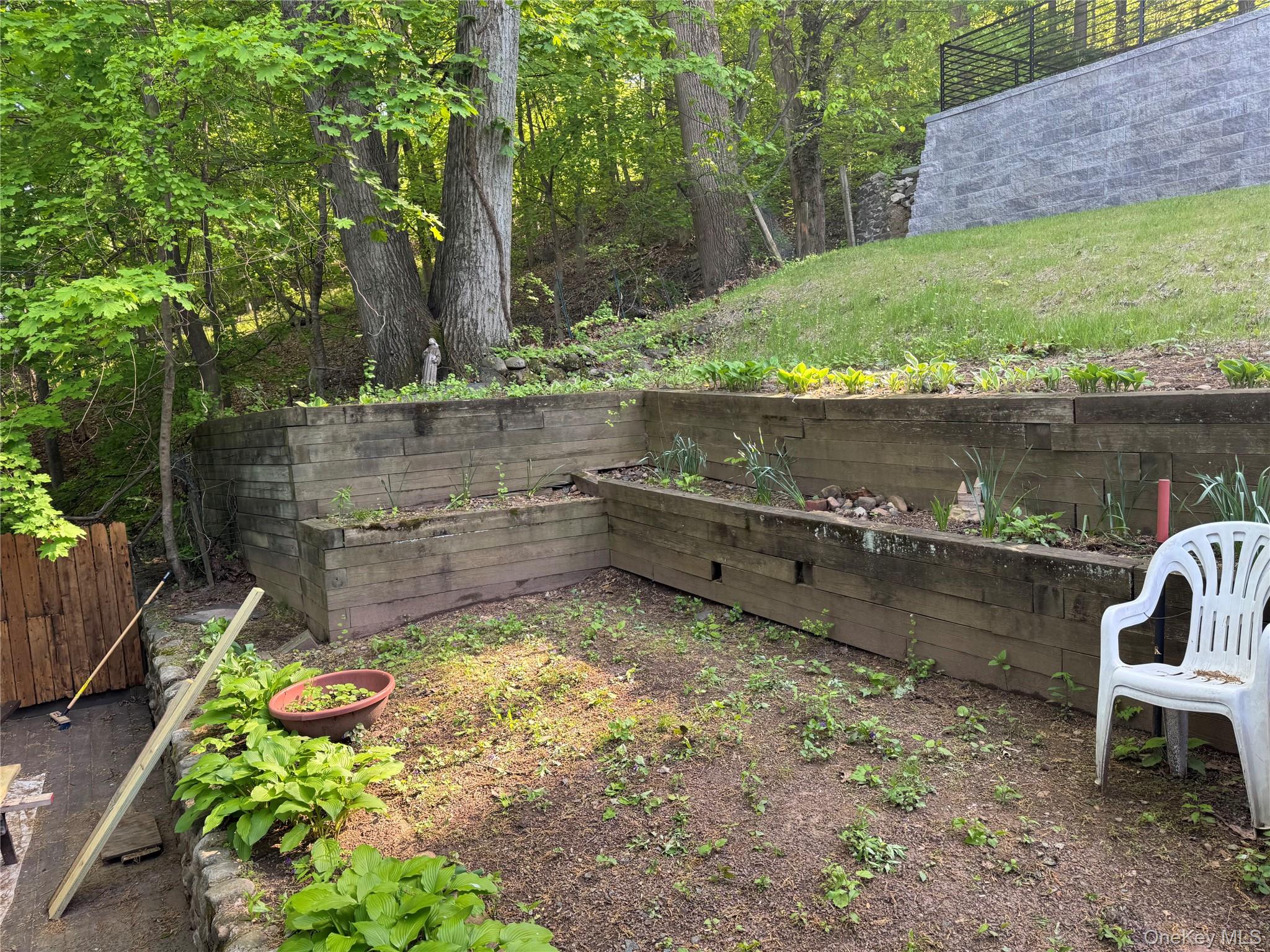 45 Upper Ritie Street Piermont, NY 10968 - Photo 18 of 30 a backyard of a house with yard and lake view