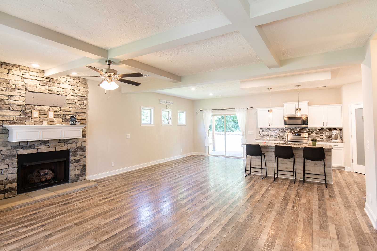 1045 Fuji Lane Clarksville, TN 37040 - Photo 4 of 24 a view of a dining room with furniture window and wooden floor