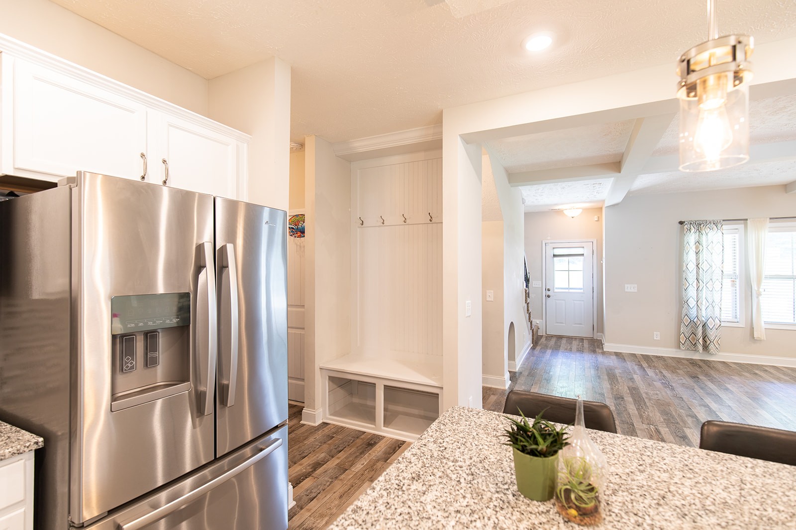 1045 Fuji Lane Clarksville, TN 37040 - Photo 7 of 24 a kitchen with stainless steel appliances granite countertop a refrigerator and a sink