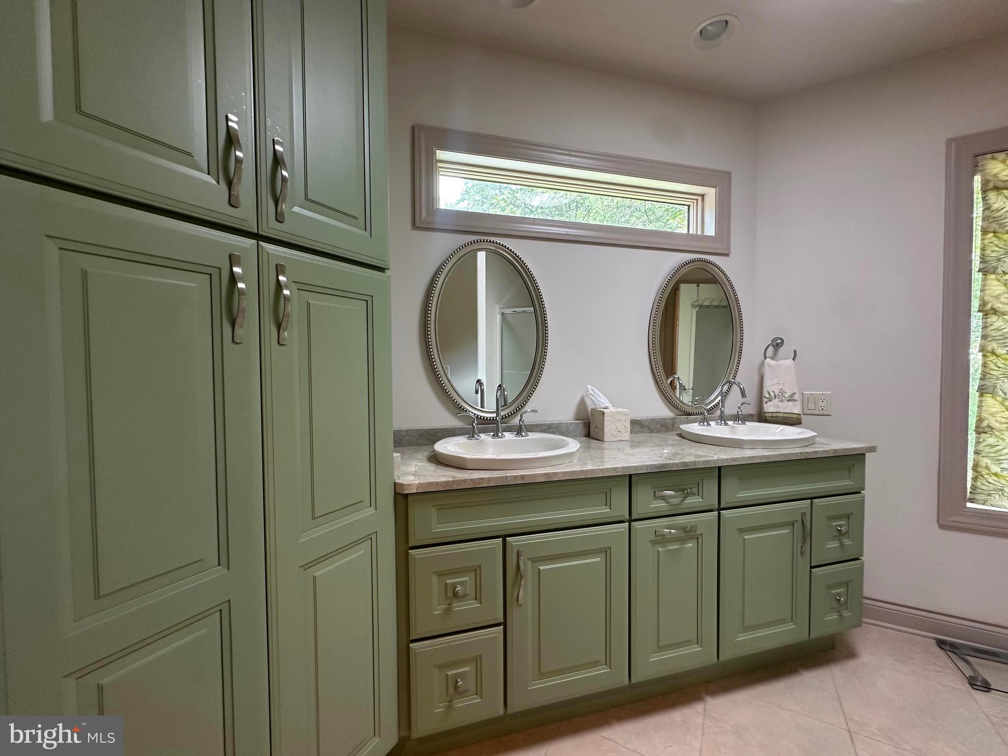 13200 Crossover Road Northeast Flintstone, MD 21530 - Photo 55 of 60 a bathroom with a granite countertop sink and a mirror