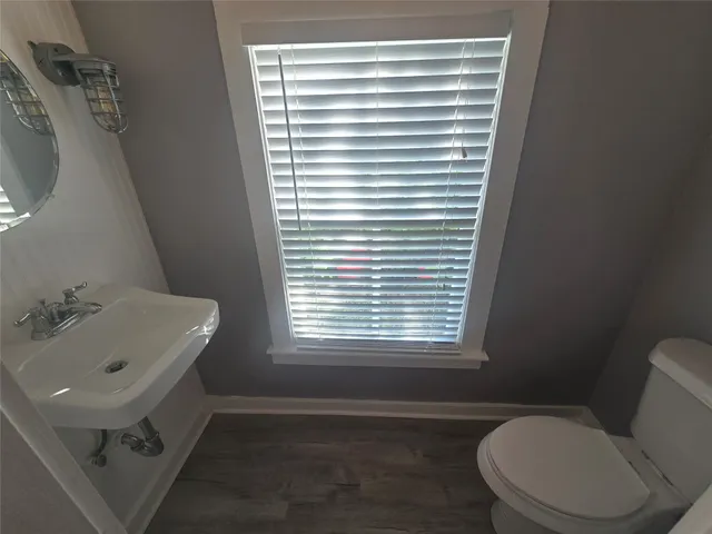 a bathroom with a sink and a toilet