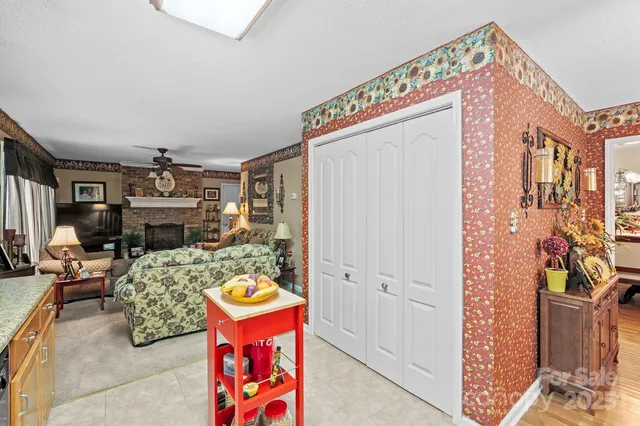 a bed room with a bed and a couch