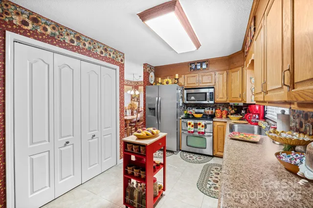 a children play room with chairs and a window