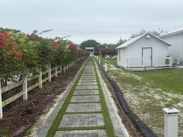 a view of a house with a ocean view