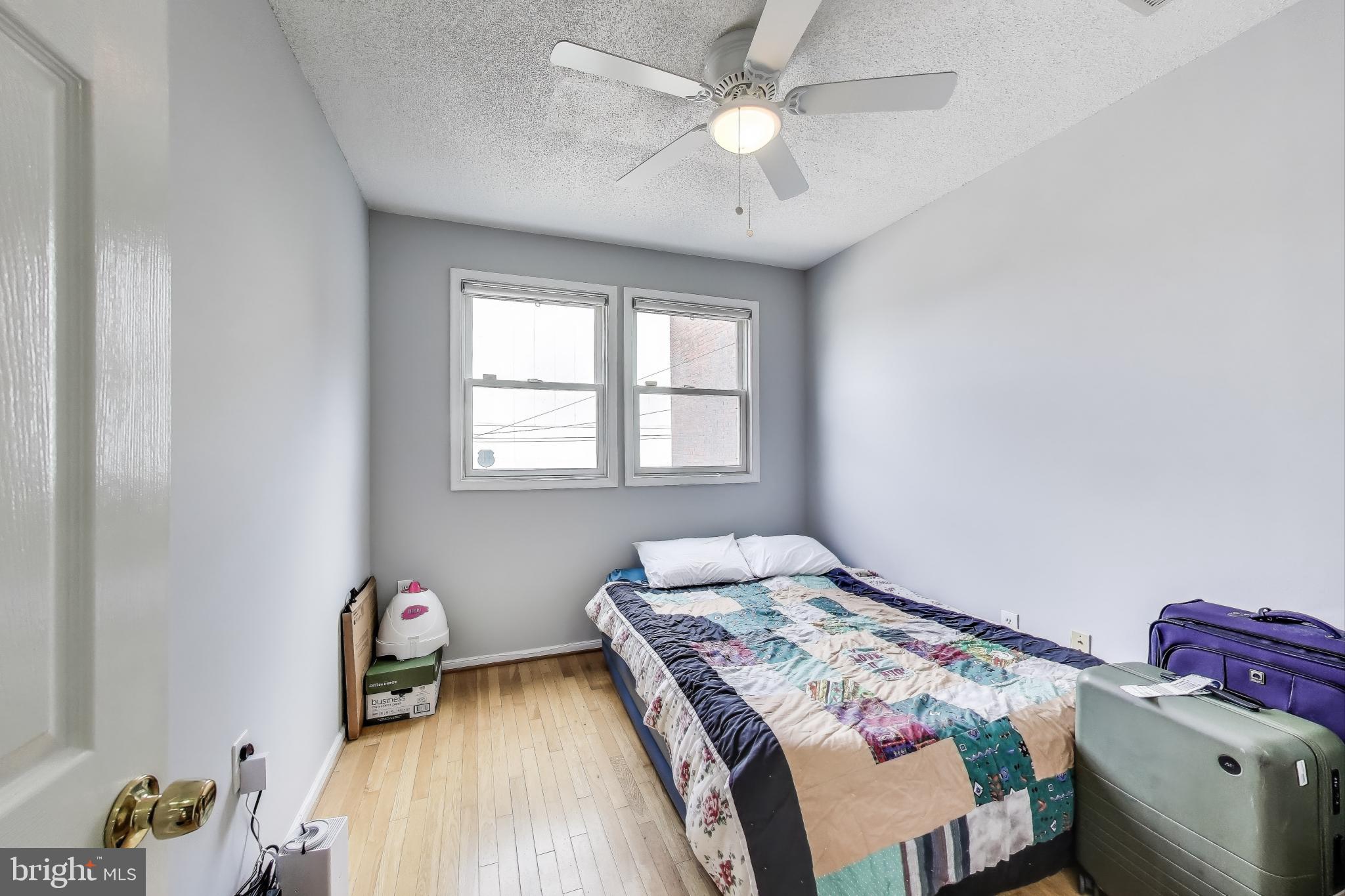 2817 7th Street Northeast, Unit 2 Washington, DC 20017 - Photo 11 of 16 Bright Rear Bedroom