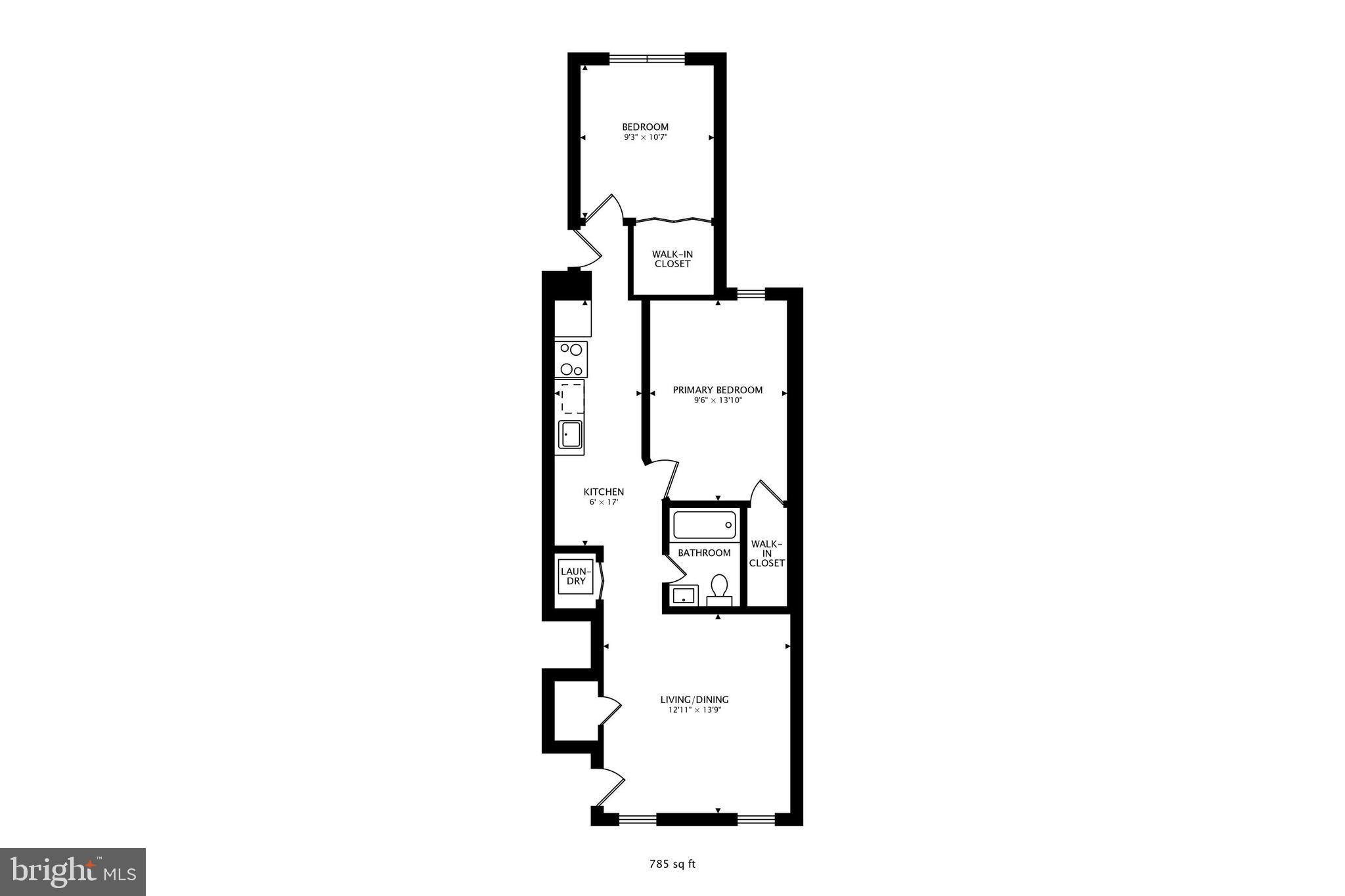 2817 7th Street Northeast, Unit 2 Washington, DC 20017 - Photo 2 of 16 Spacious 2-Bedroom Unit