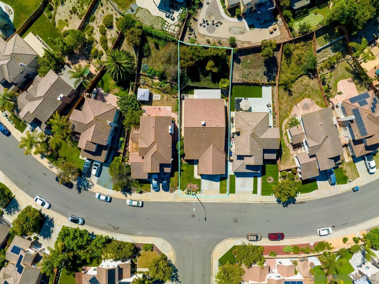 2460 Eagle Valley Drive Chula Vista, CA 91914 - Photo 34 of 35 an aerial view of multiple house
