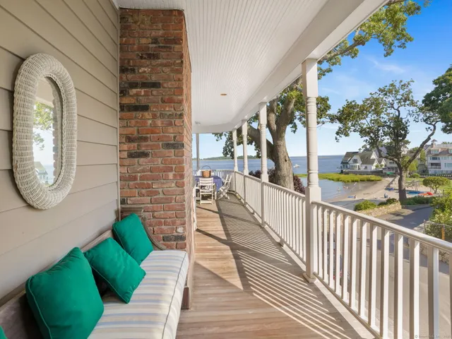a view of a house with a porch
