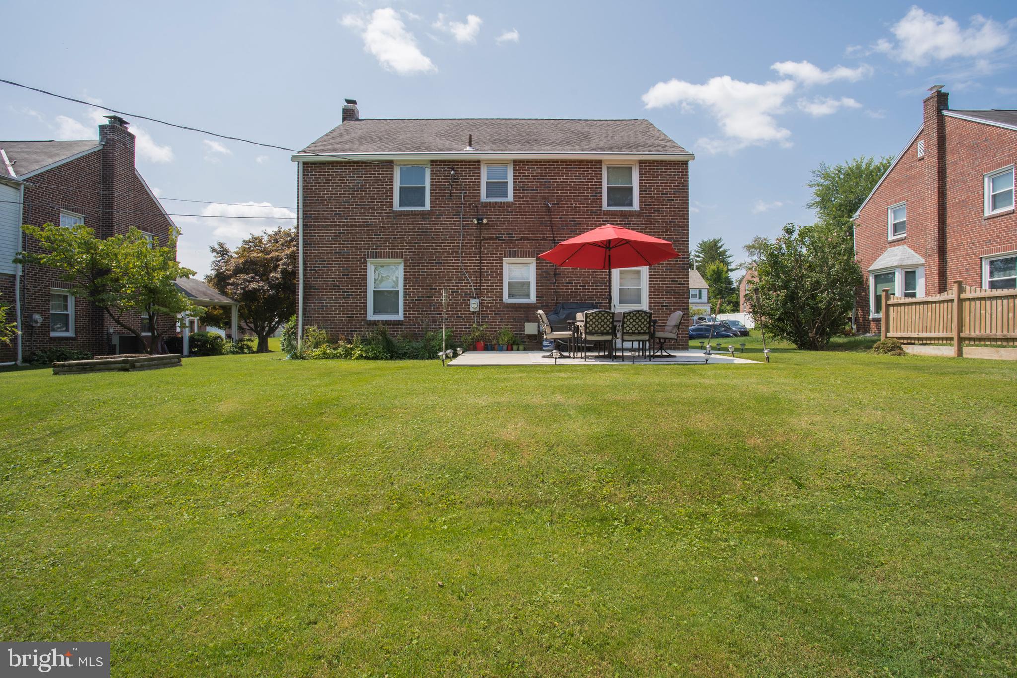 15 Dewey Road Cheltenham, PA 19012 - Photo 28 of 28 Concrete patio & gorgeous, private yard