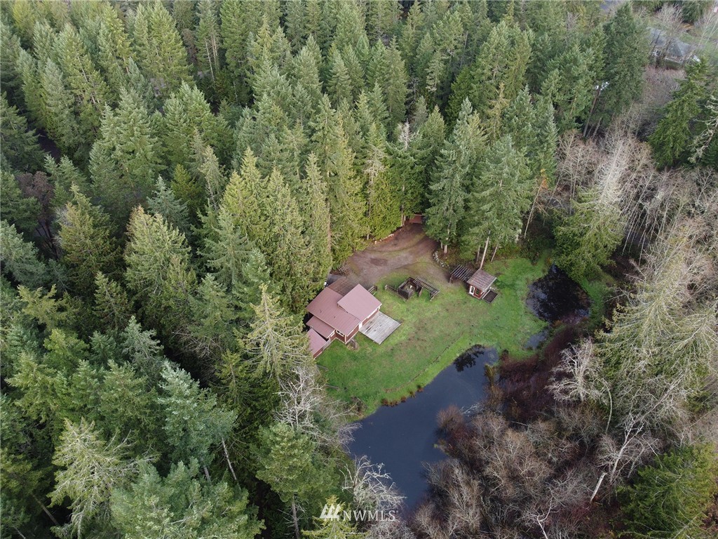 463 Autumn Road Sequim, WA 98382 - Photo 39 of 40 an aerial view of residential house with outdoor space