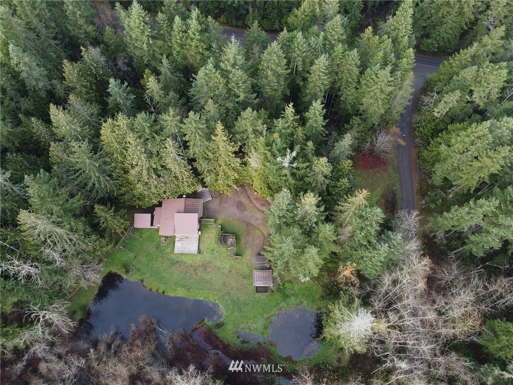 463 Autumn Road Sequim, WA 98382 - Photo 40 of 40 an aerial view of a house with a yard