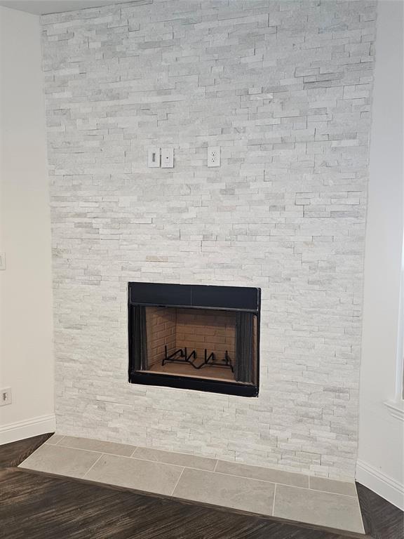 1507 Enloe Road Howe, TX 75459 - Photo 8 of 27 a close view of a fireplace