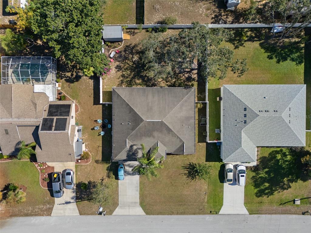11370 Terrell Road Spring Hill, FL 34608 - Photo 50 of 54 an aerial view of a house with a yard