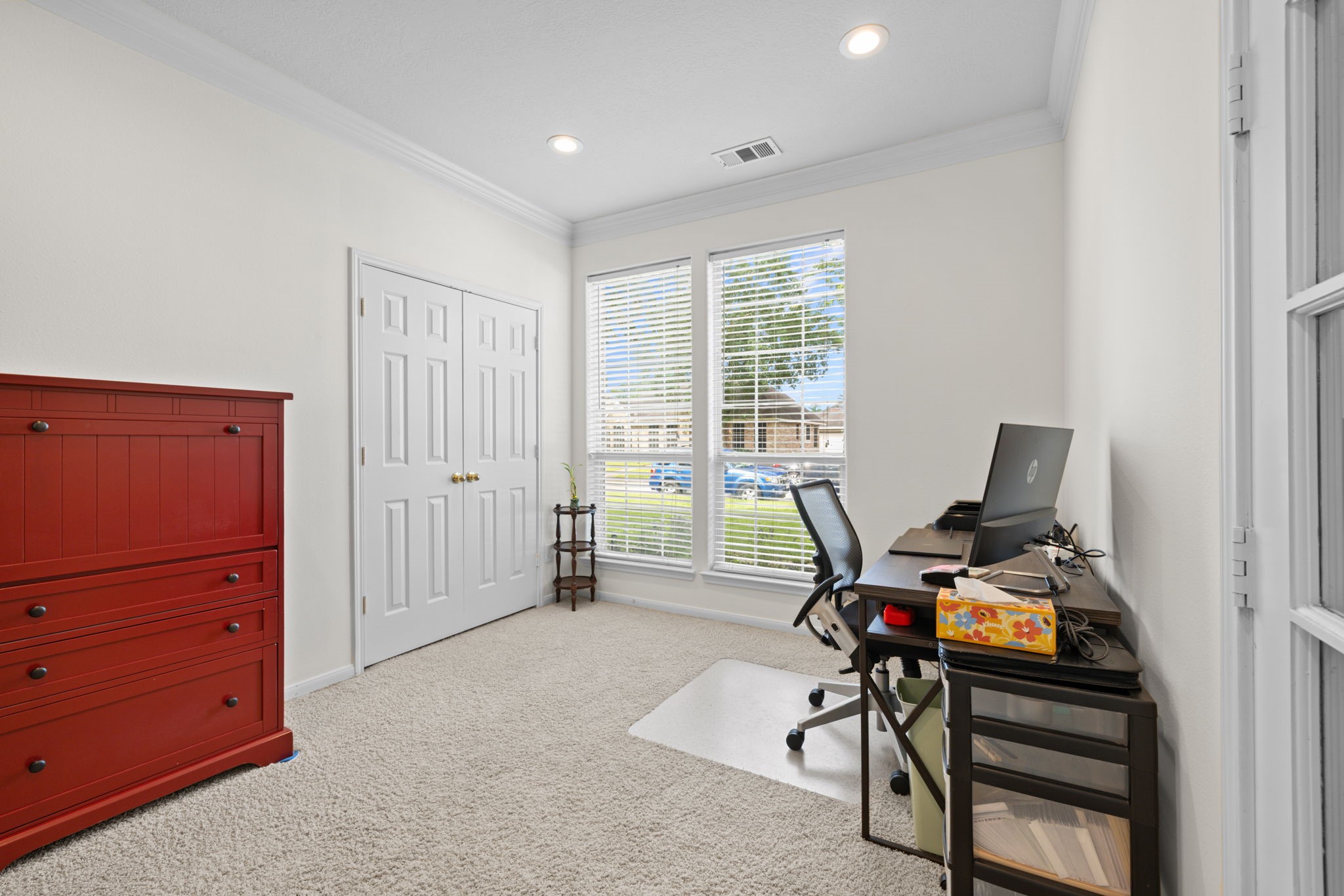 19114 Emory Trail Spring, TX 77388 - Photo 7 of 44 a view of a workspace with furniture and a window