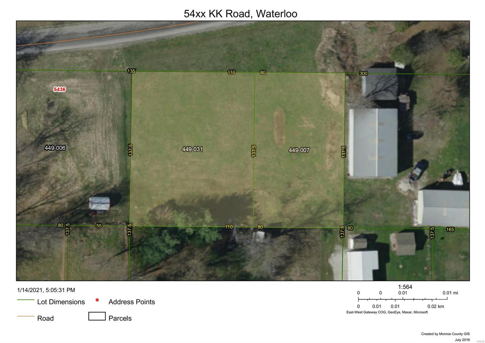 5450 Kk Road Waterloo, IL 62298 - Photo 1 of 5