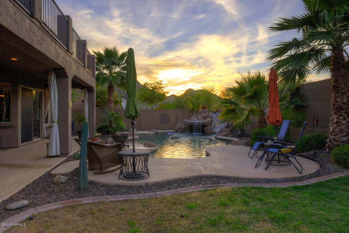 5020 West Rowel Road Phoenix, AZ 85083 - Photo 73 of 73 Sunset-Backyard