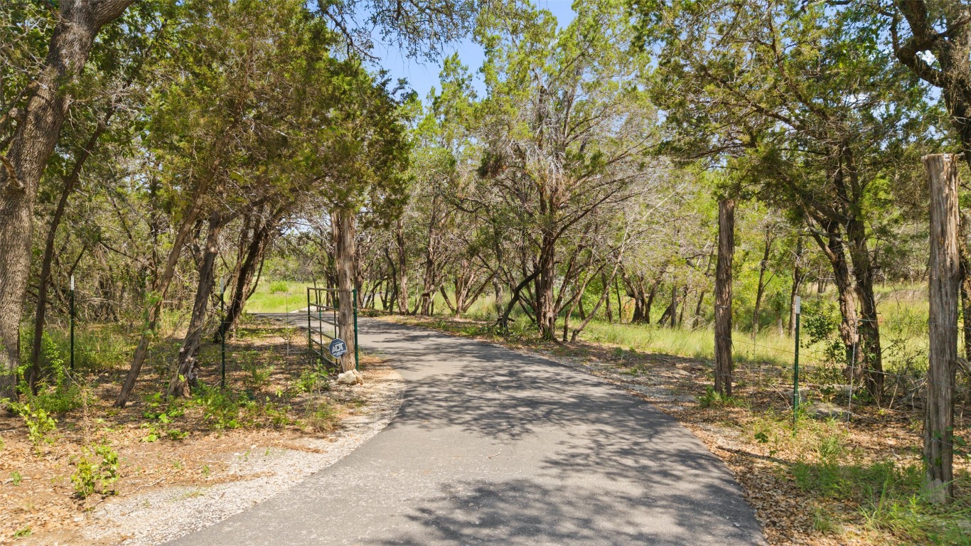 3301 R O Drive Spicewood, TX 78669 - Photo 6 of 37 a view of road and trees