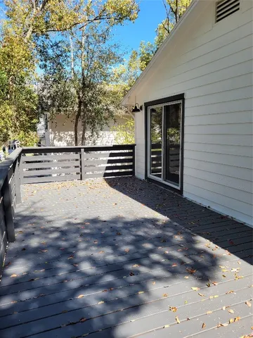 a view of outdoor space and porch