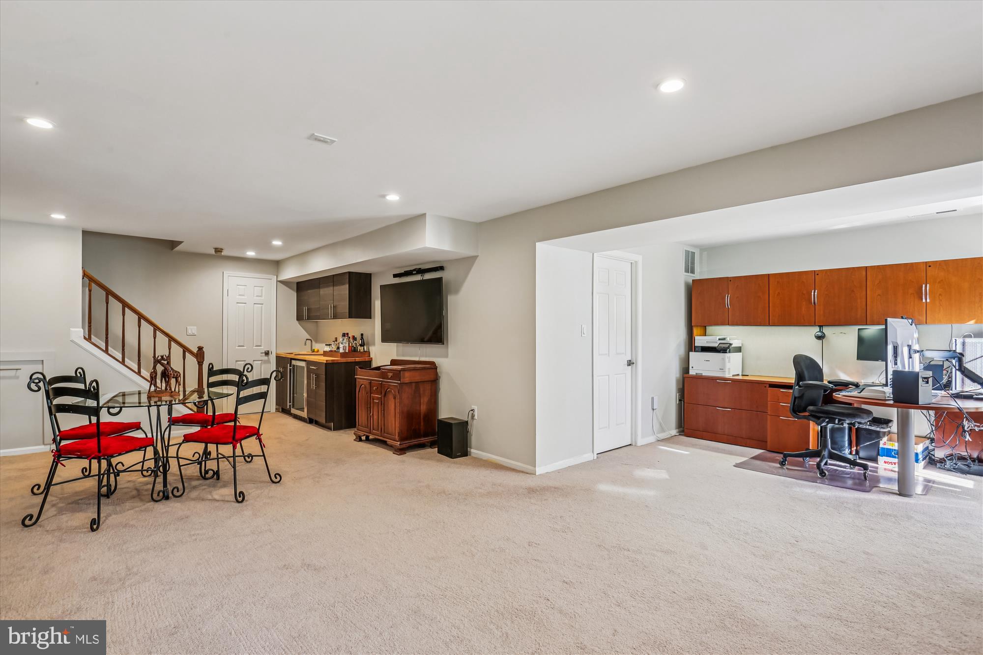 20510 Bargene Way Germantown, MD 20874 - Photo 51 of 97 Recreation Room with view of the office.