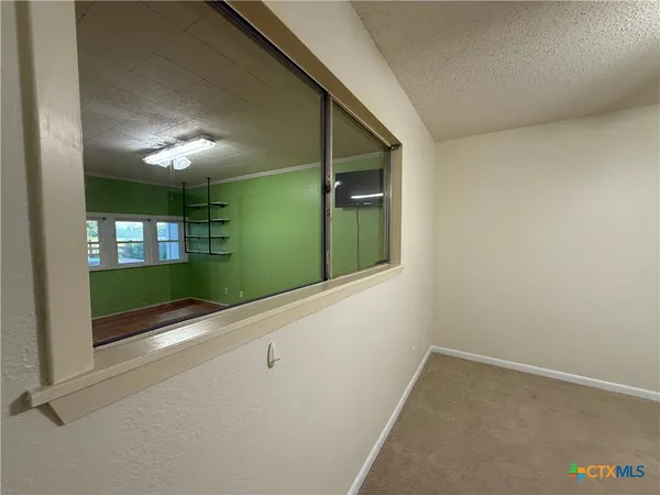 a view of empty room