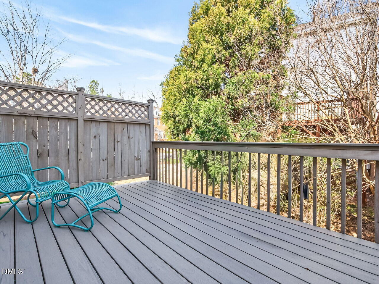 2512 Blooming Street Raleigh, NC 27612 - Photo 19 of 33 a view of balcony with wooden floor