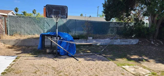 a view of house with a patio