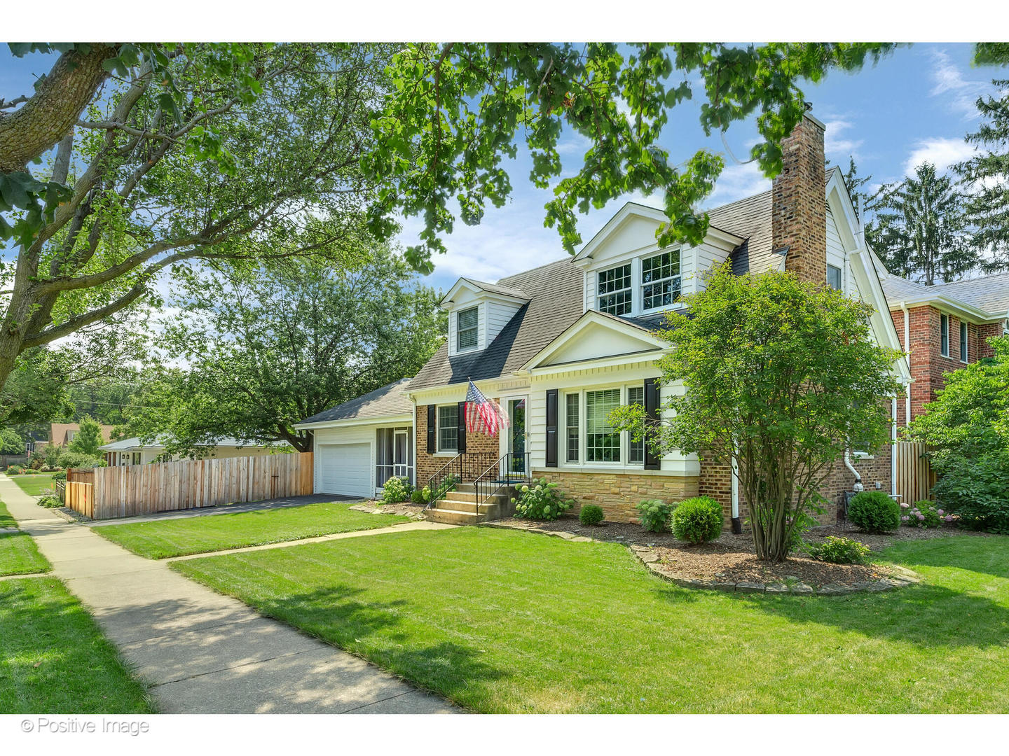 4101 Linden Avenue Western Springs, IL 60558 - Photo 28 of 29 a front view of a house with a yard