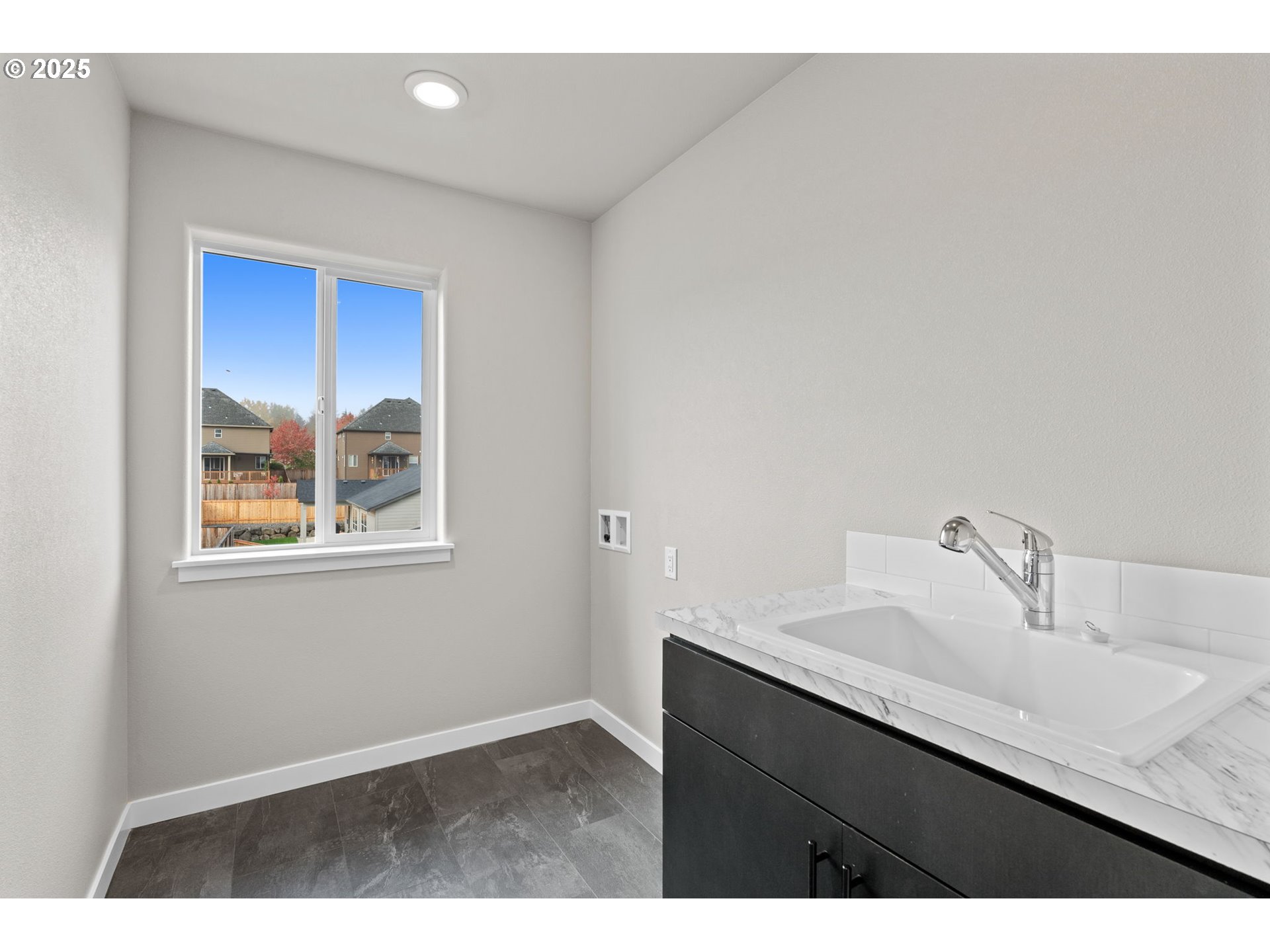 1105 Northwest 111th Circle Vancouver, WA 98685 - Photo 41 of 48 a bathroom with a sink and a mirror