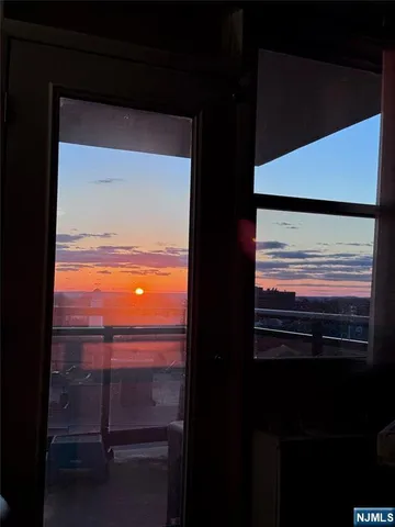 a view of sky from window