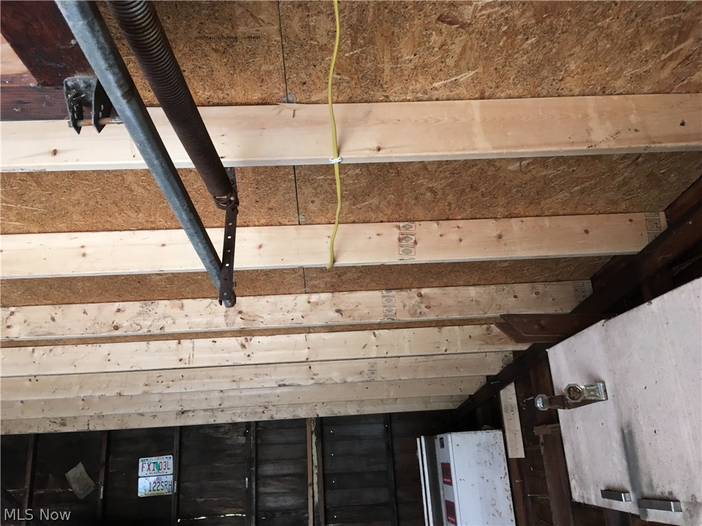 4307 Roadoan Road Brooklyn, OH 44144 - Photo 17 of 20 Garage roof tear off and repair shown from the inside