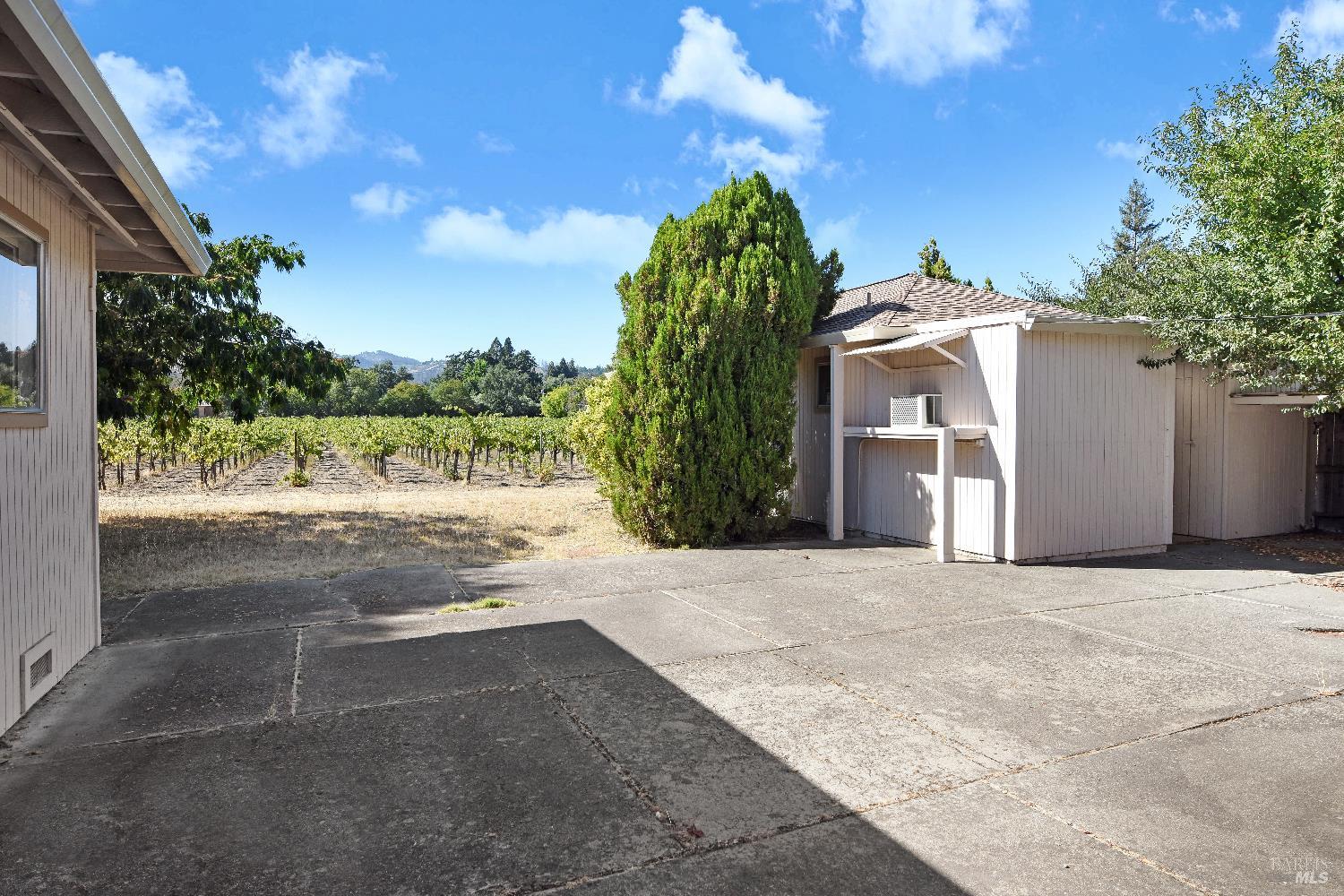 2040 Olive Avenue St. Helena, CA 94574 - Photo 21 of 25 a view of a house with a yard
