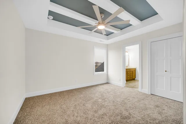 a bathroom with a sink double vanity and a mirror