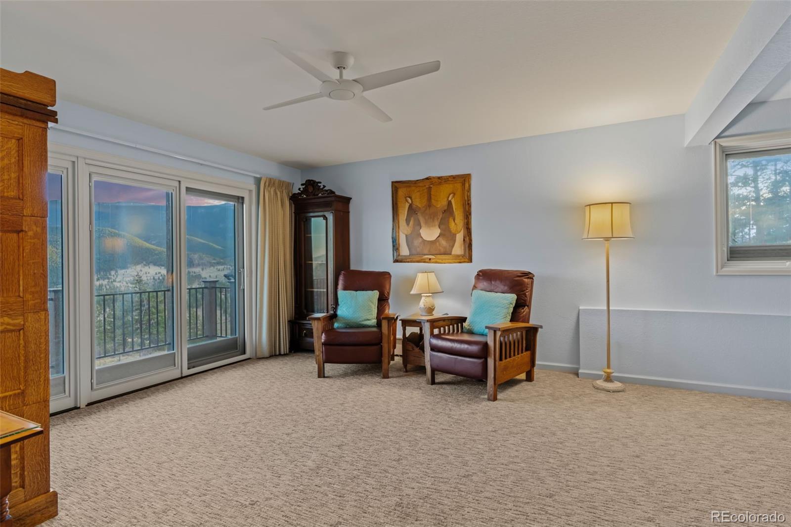 830 Jesse Lane Bailey, CO 80421 - Photo 34 of 45 a living room with furniture and a flat screen tv