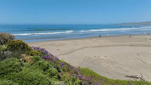 a view of beach and ocean