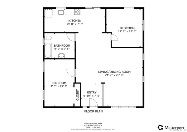 a picture of a floor plan