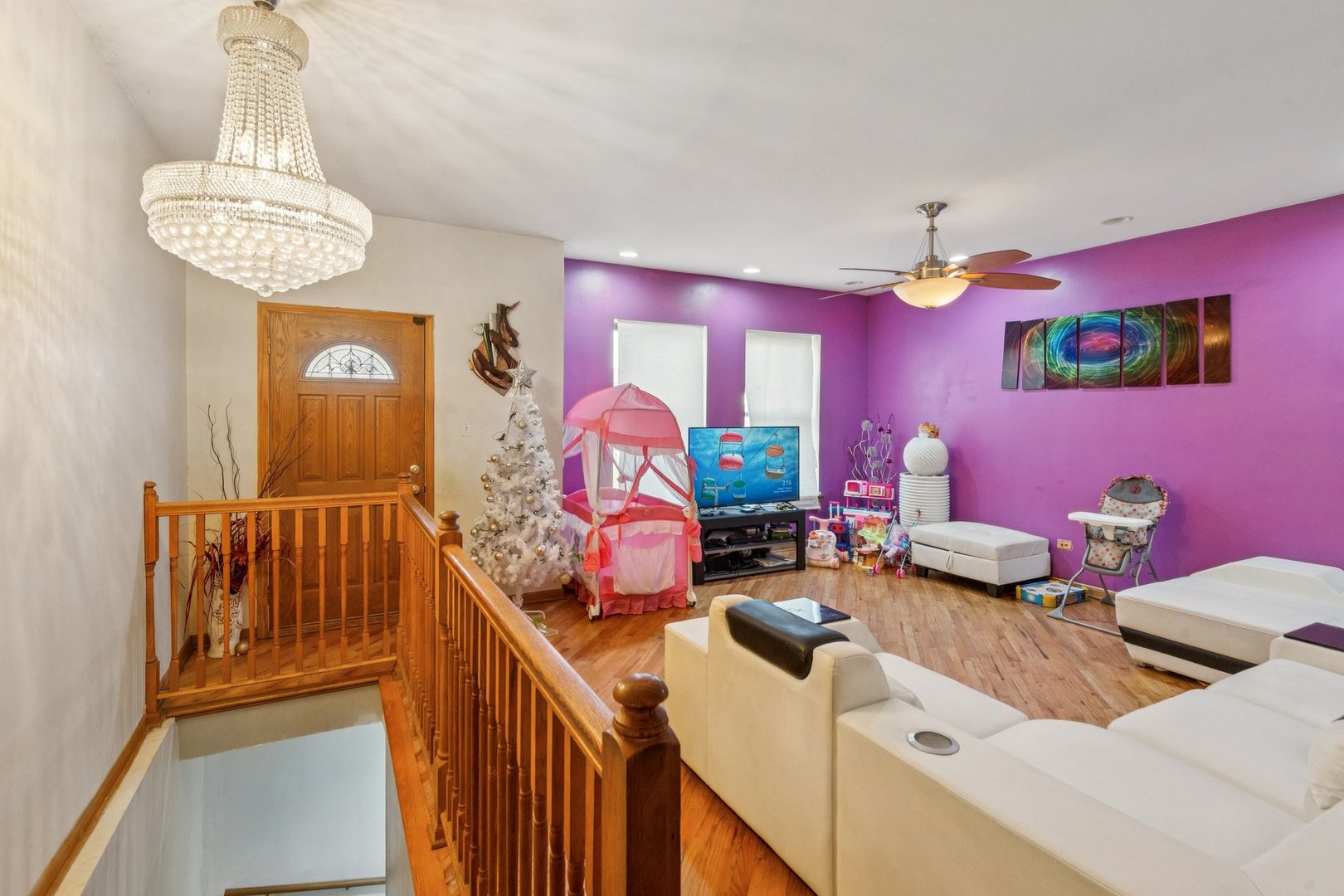5016 South Prairie Avenue, Unit 1 Chicago, IL 60615 - Photo 2 of 10 a view of a dining room with furniture and chandelier