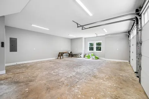 a view of a livingroom with a staircase