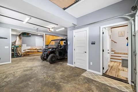 a view of car garage
