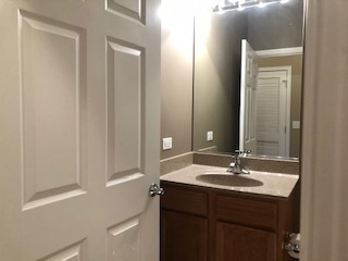 343 East 25th Place, Unit 18B Chicago, IL 60616 - Photo 9 of 12 a bathroom with a sink and a mirror