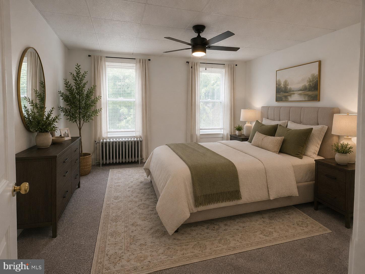 970 North Franklintown Road Baltimore, MD 21216 - Photo 2 of 33 Master Bedroom virtually staged