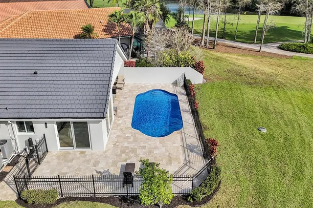 a view of a garden with plants