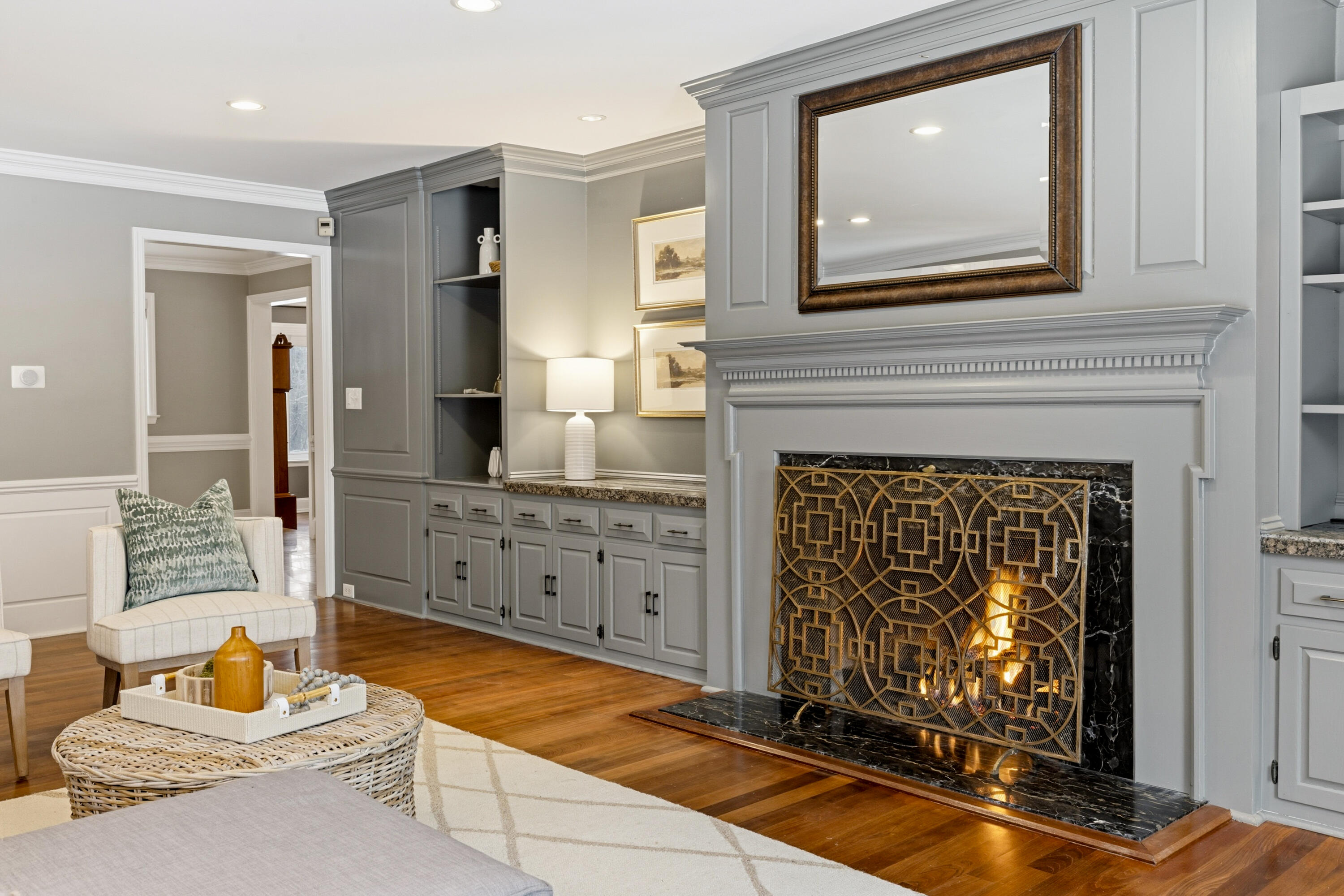 2485 West Fairy Chasm Road River Hills, WI 53217 - Photo 2 of 33 Family Room Detail