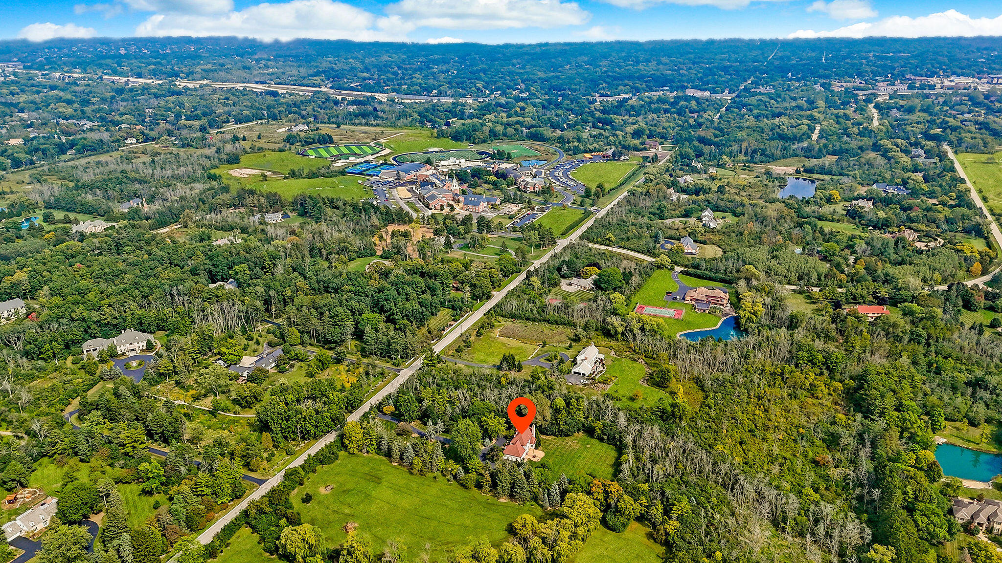 2485 West Fairy Chasm Road River Hills, WI 53217 - Photo 30 of 33 Close to University School!