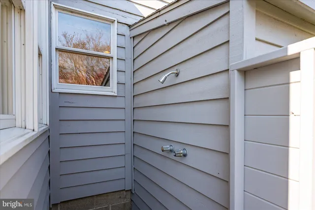 a view of a painting on the wall