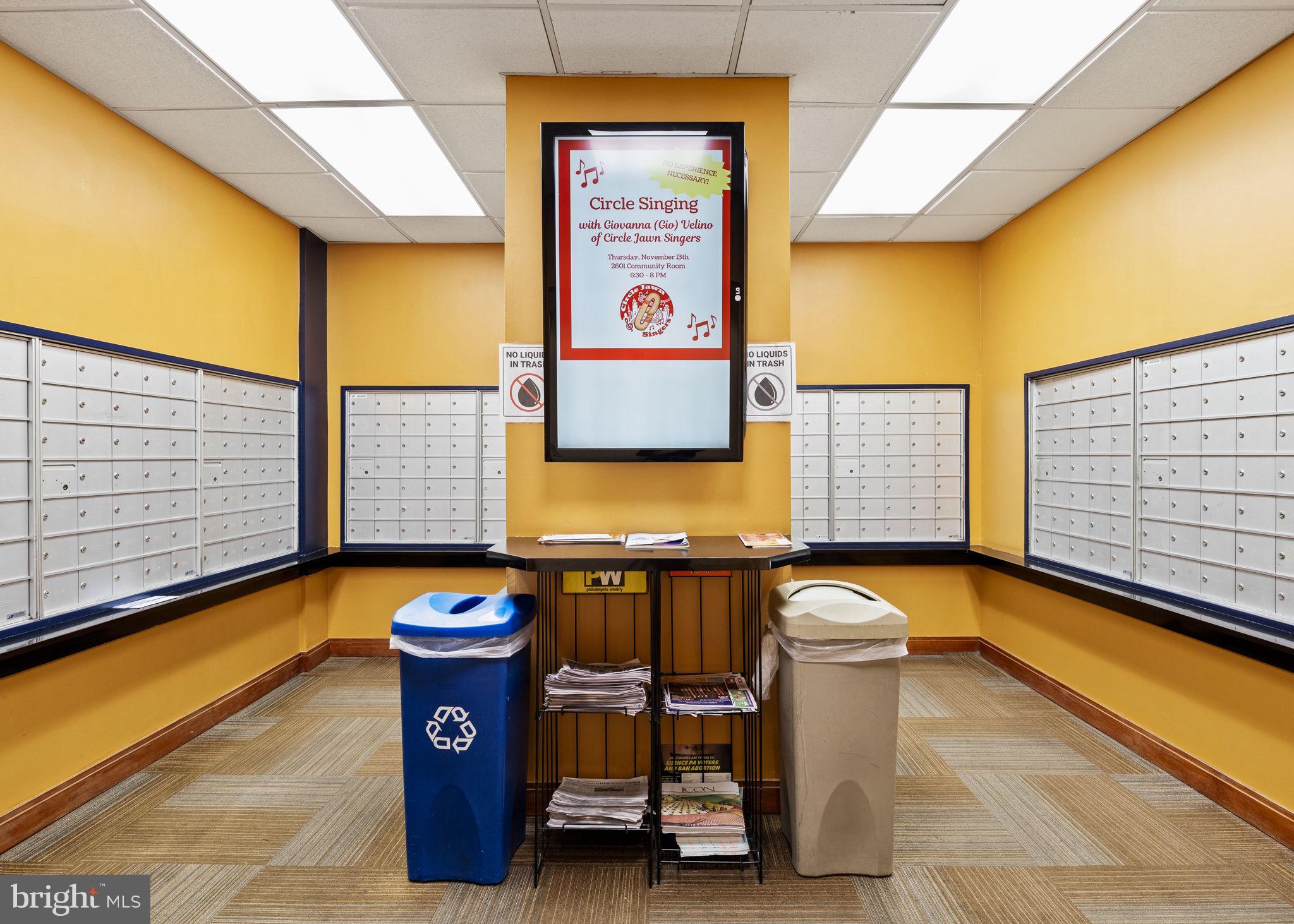 2601 Pennsylvania Avenue, Unit 205 Philadelphia, PA 19130 - Photo 31 of 32 Mailroom