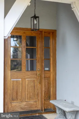 a front door view of a house