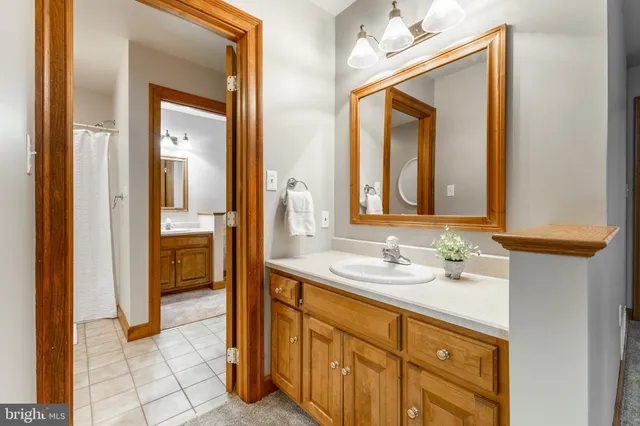 a view of empty room with wooden floor and windows